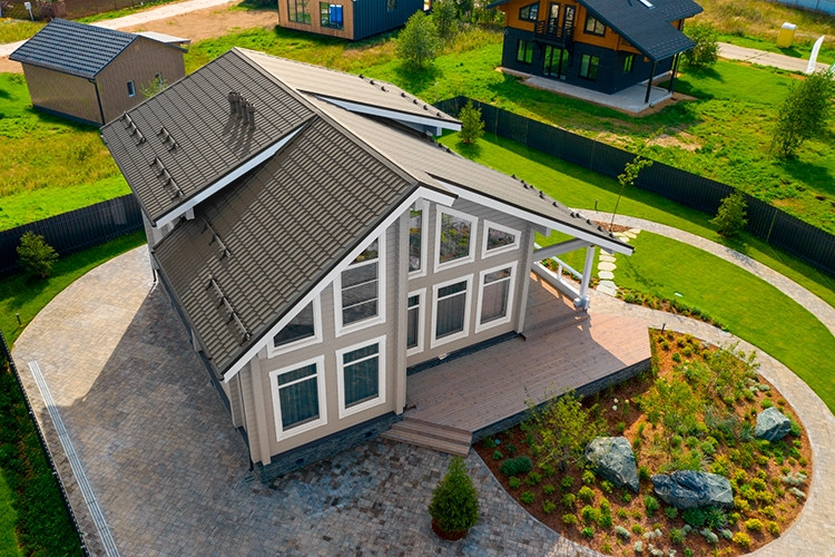 Металлочерепица классик 0,5 Satin RAL 1015 светлая слоновая кость Металлочерепица классик 0,5 Satin RAL 1015 светлая слоновая кость
