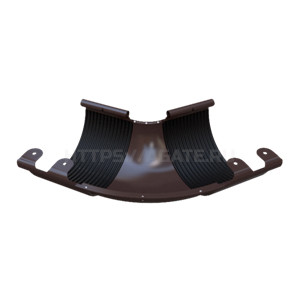 Rima Matt 125/90 Угол внешний 135°, матовый коричневый, RAL 8017 Matt купить. Rima Matt 125/90 Угол внешний 135°, матовый коричневый, RAL 8017 Matt