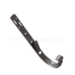 Rima Matt 125/90 Кронштейн желоба длинный, матовый коричневый, RAL 8017 Matt купить. Rima Matt 125/90 Кронштейн желоба длинный, матовый коричневый, RAL 8017 Matt