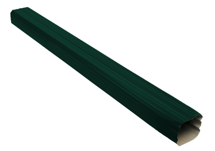 Труба прямоугольная Vortex 3м RAL 6005 купить. Труба прямоугольная Vortex 3м RAL 6005