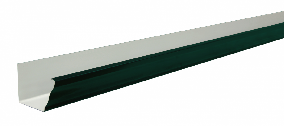 Желоб прямоугольный Vortex 127мм 3м RAL 6005 купить. Желоб прямоугольный Vortex 127мм 3м RAL 6005
