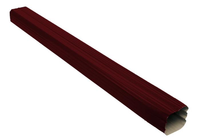 Труба прямоугольная Vortex 1м RAL 3005 купить. Труба прямоугольная Vortex 1м RAL 3005