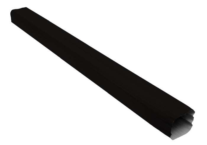 Труба прямоугольная Vortex Matt 1м RAL 9005 черный купить. Труба прямоугольная Vortex Matt 1м RAL 9005 черный