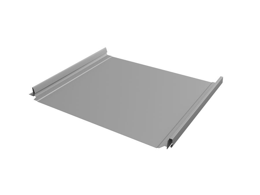 Кликфальц Pro Grand Line 0,5 Satin с пленкой на замках RAL 7004 сигнальный серый Кликфальц Pro Grand Line 0,5 Satin с пленкой на замках RAL 7004 сигнальный серый
