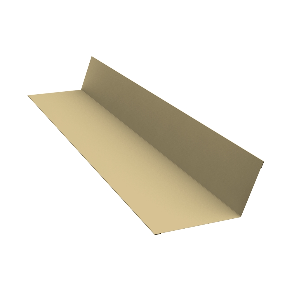 Планка примыкания 90x140 0,45 PE с пленкой RAL 1014 слоновая кость (3м) Планка примыкания 90x140 0,45 PE с пленкой RAL 1014 слоновая кость (3м)