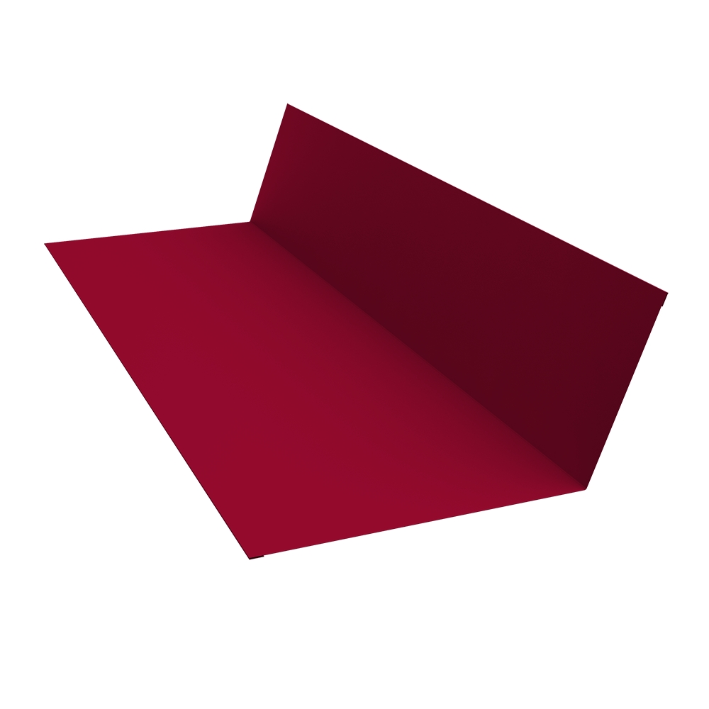 Планка примыкания 150x250 0,45 PE с пленкой RAL 3003 рубиново-красный (2м) Планка примыкания 150x250 0,45 PE с пленкой RAL 3003 рубиново-красный (2м)