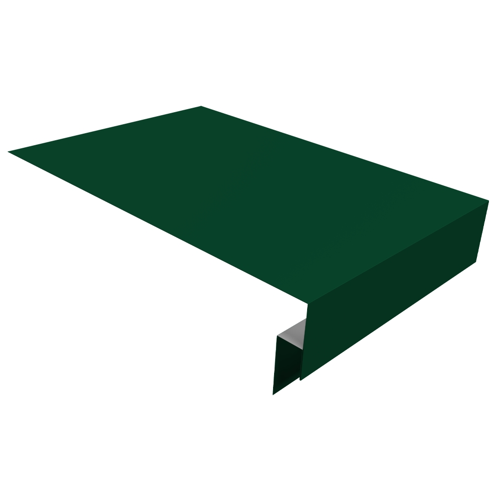 Планка околооконная сложная 200x50x18 (j-фаска) 0,45 PE с пленкой RAL 6005 зеленый мох (2м) Планка околооконная сложная 200x50x18 (j-фаска) 0,45 PE с пленкой RAL 6005 зеленый мох (2м)