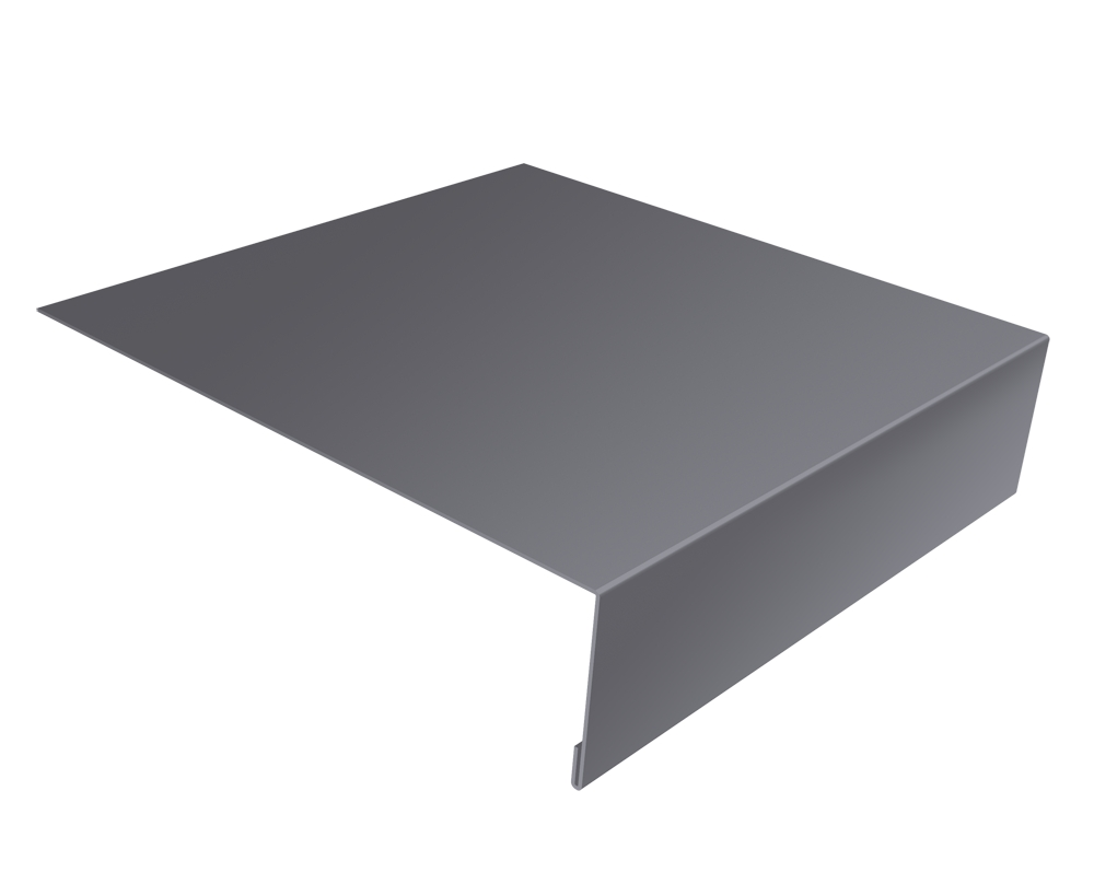 Планка лобовая/околооконная простая 190x50 0,45 PE с пленкой RAL 7004 сигнальный серый (3м) Планка лобовая/околооконная простая 190x50 0,45 PE с пленкой RAL 7004 сигнальный серый (3м)