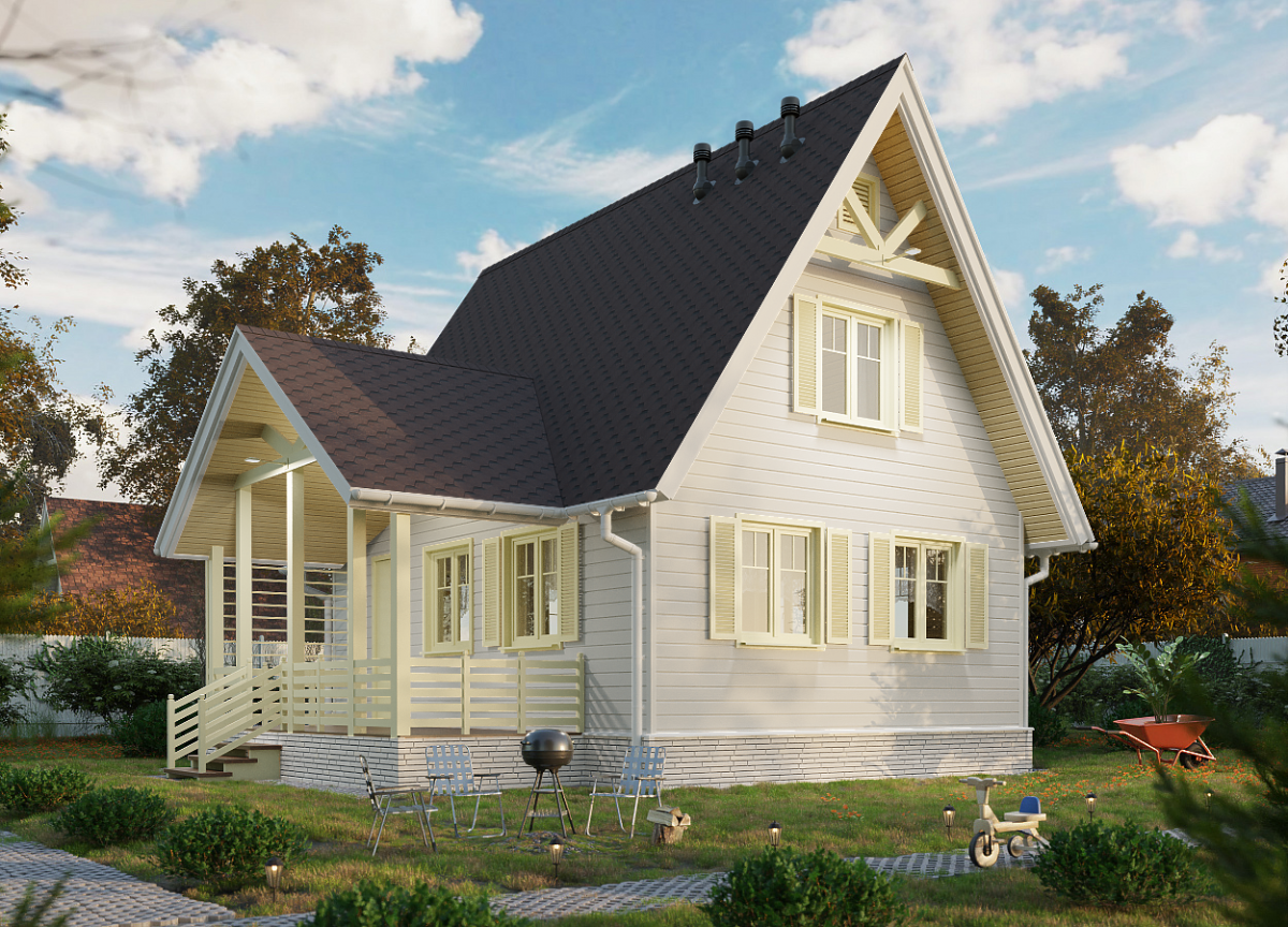 Docke PREMIUM Сайдинг Брус D6S (Пломбир RAL9003) Docke PREMIUM Сайдинг Брус D6S (Пломбир RAL9003)