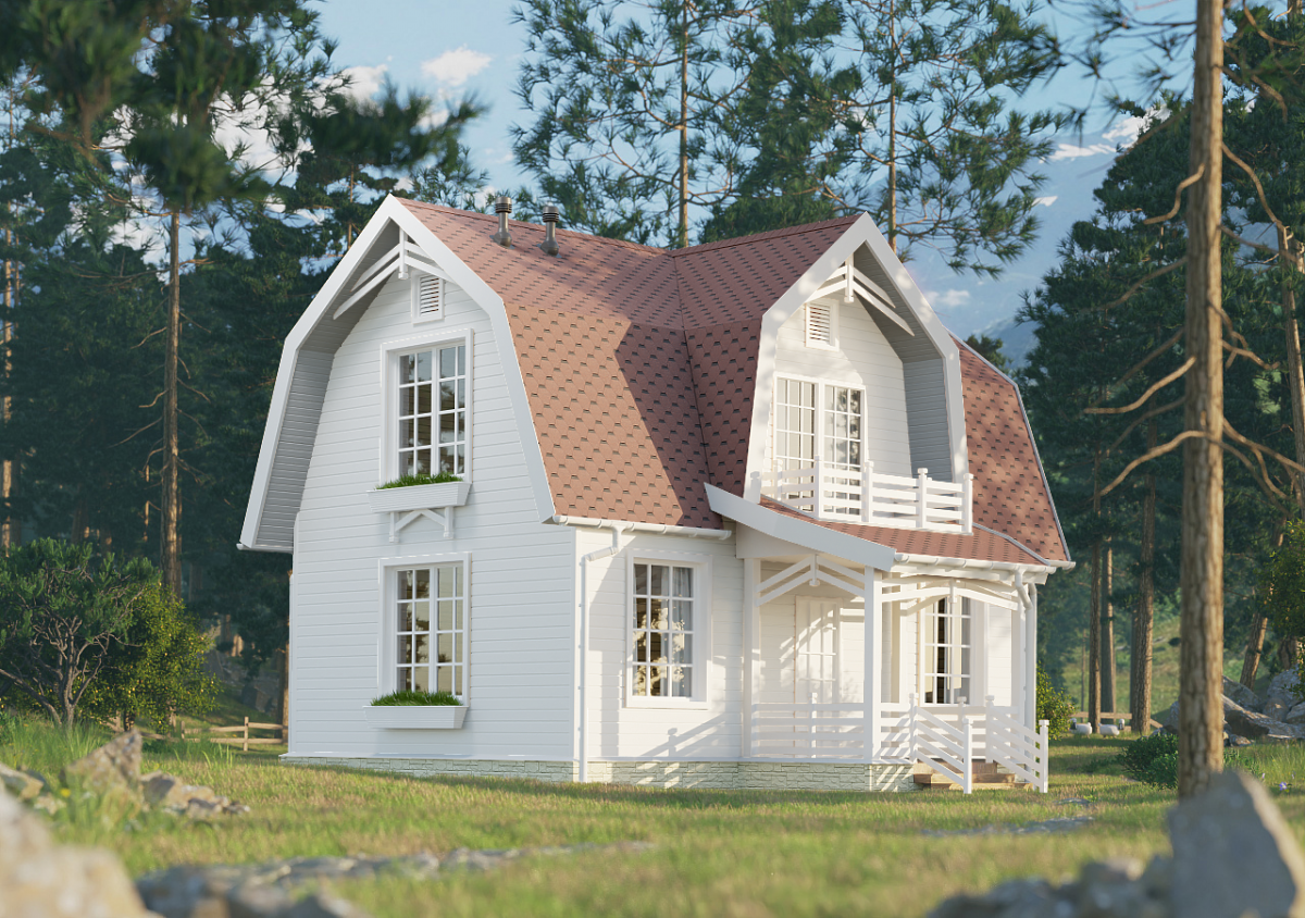 Docke PREMIUM Сайдинг Брус D6S (Пломбир RAL9003) Docke PREMIUM Сайдинг Брус D6S (Пломбир RAL9003)