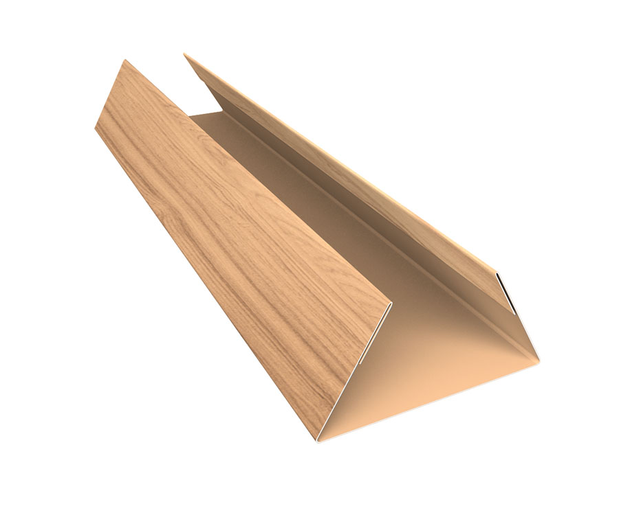 Планка стыковочная составная нижняя 0,45 Print Elite Honey Wood TwinColor (2м) Планка стыковочная составная нижняя 0,45 Print Elite Honey Wood TwinColor (2м)