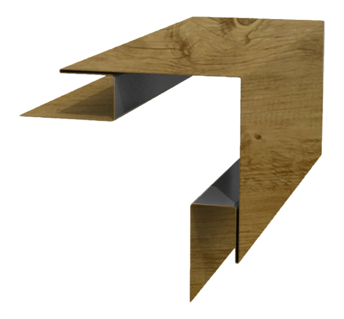 Угол внешний сложный 75х75 0,45 Print Premium Pine Wood Fresh (3м) Угол внешний сложный 75х75 0,45 Print Premium Pine Wood Fresh (3м)
