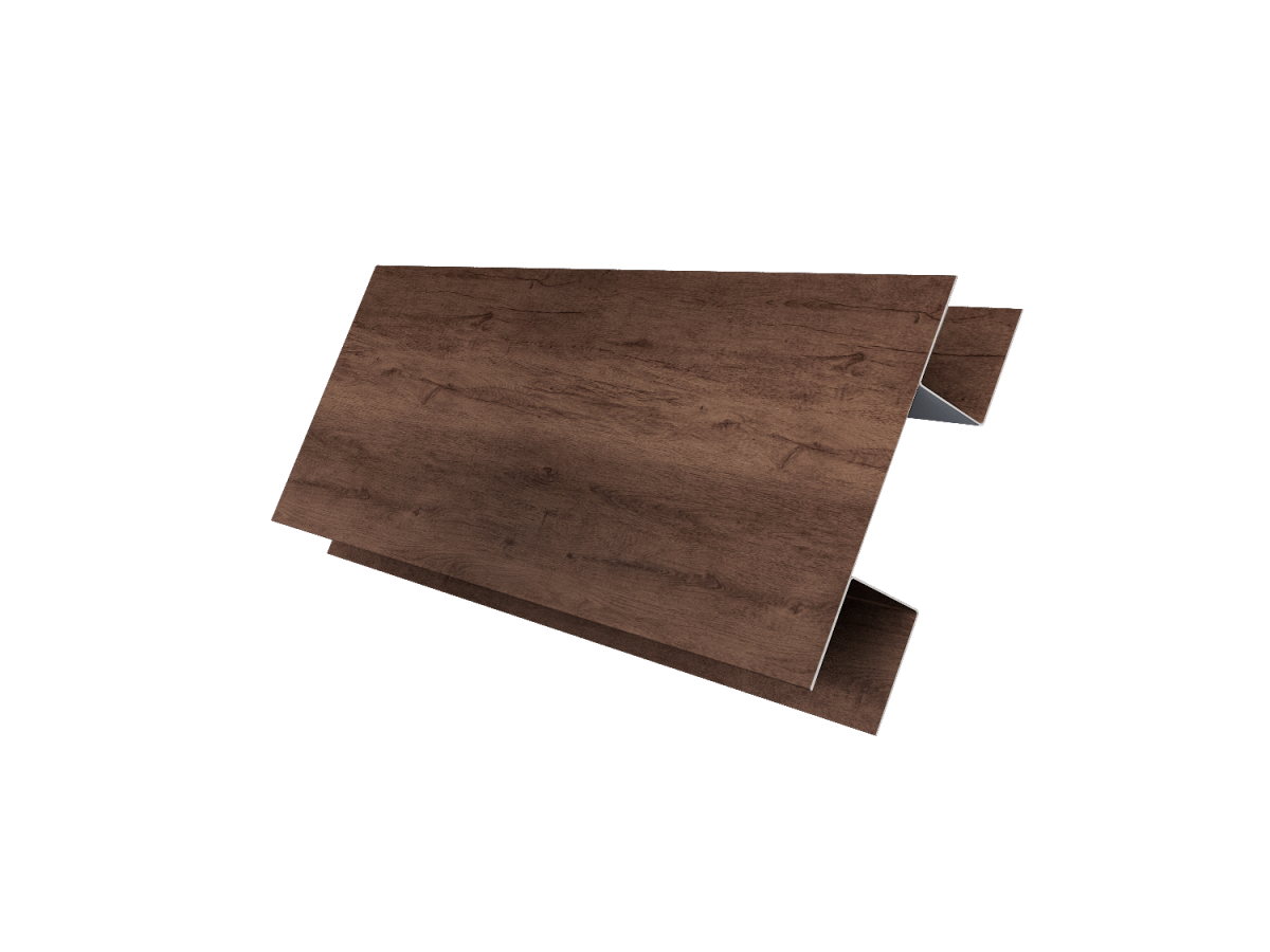 Планка H-образная Экобрус 0,45 Print Premium с пленкой Almond Wood Fresh (2м) Планка H-образная Экобрус 0,45 Print Premium с пленкой Almond Wood Fresh (2м)