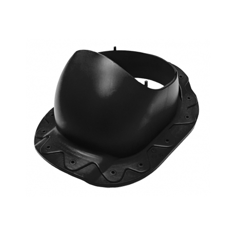 KREDO 2K Grand Line проходной элемент для металлической кровли профиль KREDO черный KREDO 2K Grand Line проходной элемент для металлической кровли профиль KREDO черный