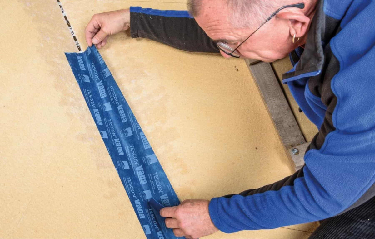 pro clima TESCON VANA клейкая лента (15 см x 30 м, 11251) pro clima TESCON VANA клейкая лента (15 см x 30 м, 11251)