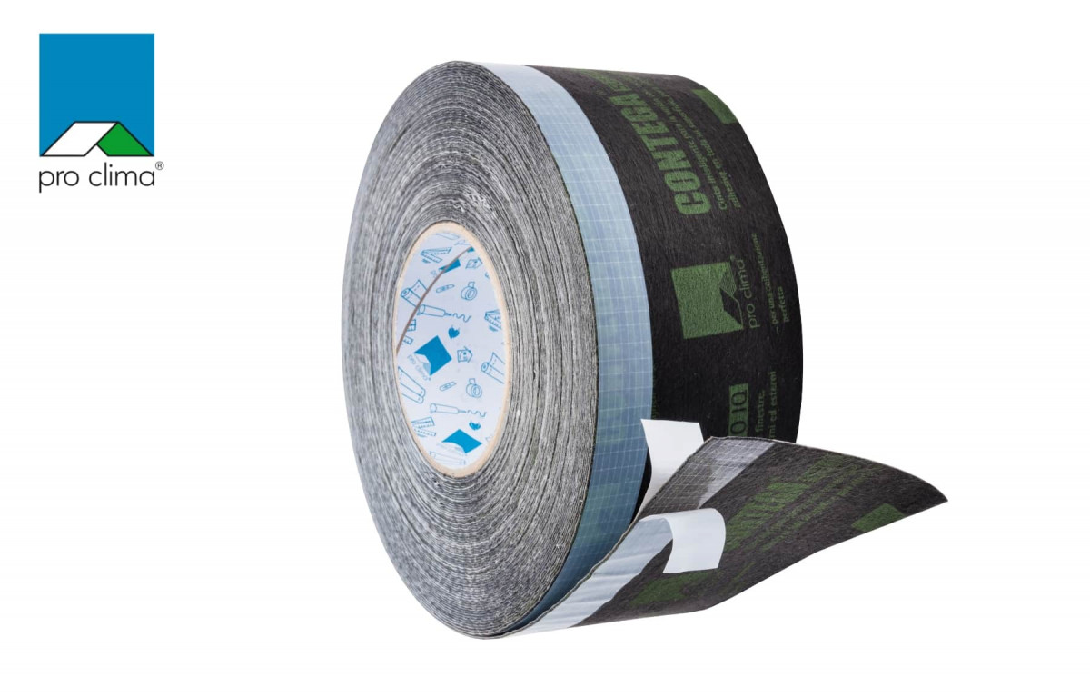 pro clima CONTEGA SOLIDO IQ-D универсальная клейкая лента для окон (8 см х 30 м, 16821) pro clima CONTEGA SOLIDO IQ-D универсальная клейкая лента для окон (8 см х 30 м, 16821)