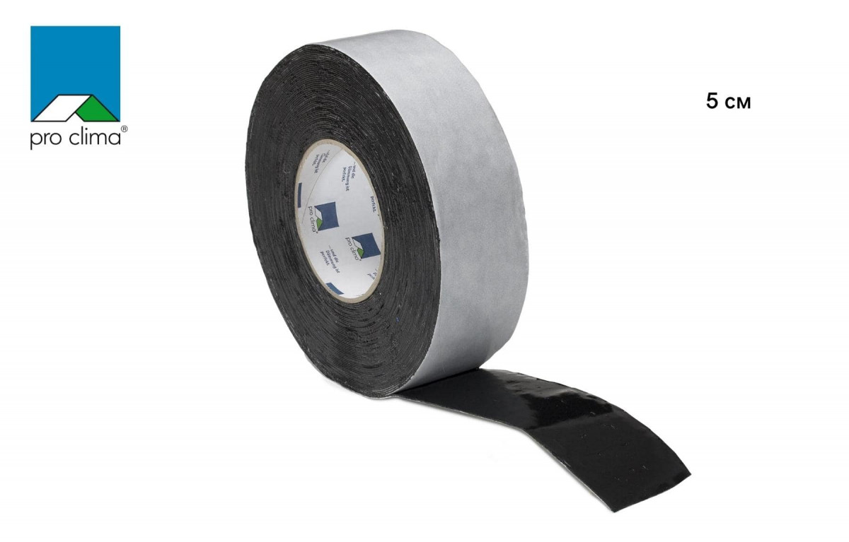 pro clima TESCON NAIDECK клейкая лента из бутилкаучука (5 см x 20 м, 11943) pro clima TESCON NAIDECK клейкая лента из бутилкаучука (5 см x 20 м, 11943)