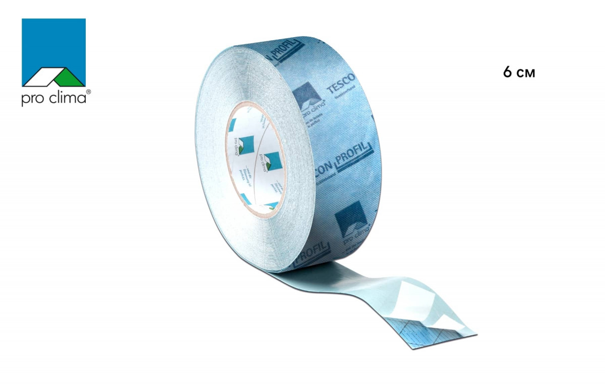 pro clima TESCON PROFIL клейкая лента (6 см x 30 м, 10807) pro clima TESCON PROFIL клейкая лента (6 см x 30 м, 10807)