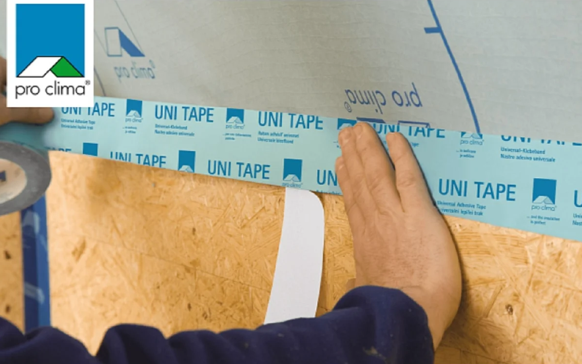 pro clima UNI TAPE клейкая лента (6 см x 30 м, 1AR02076) pro clima UNI TAPE клейкая лента (6 см x 30 м, 1AR02076)