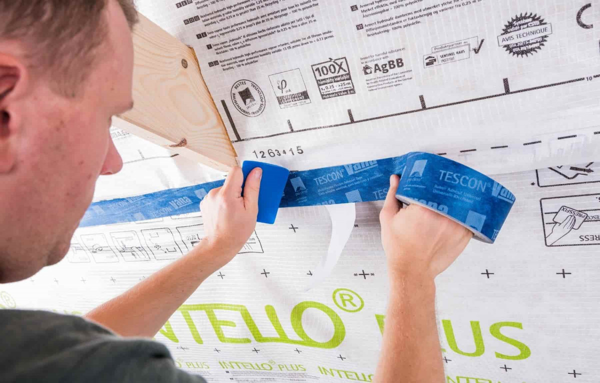 pro clima TESCON VANA клейкая лента (6 см x 30 м, 1AR02070) pro clima TESCON VANA клейкая лента (6 см x 30 м, 1AR02070)