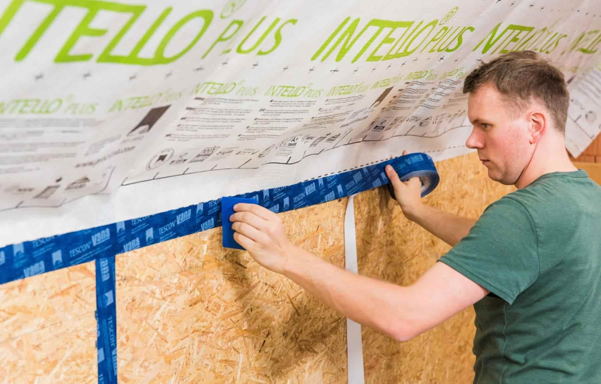 pro clima TESCON VANA клейкая лента (6 см x 30 м, 1AR02070) pro clima TESCON VANA клейкая лента (6 см x 30 м, 1AR02070)