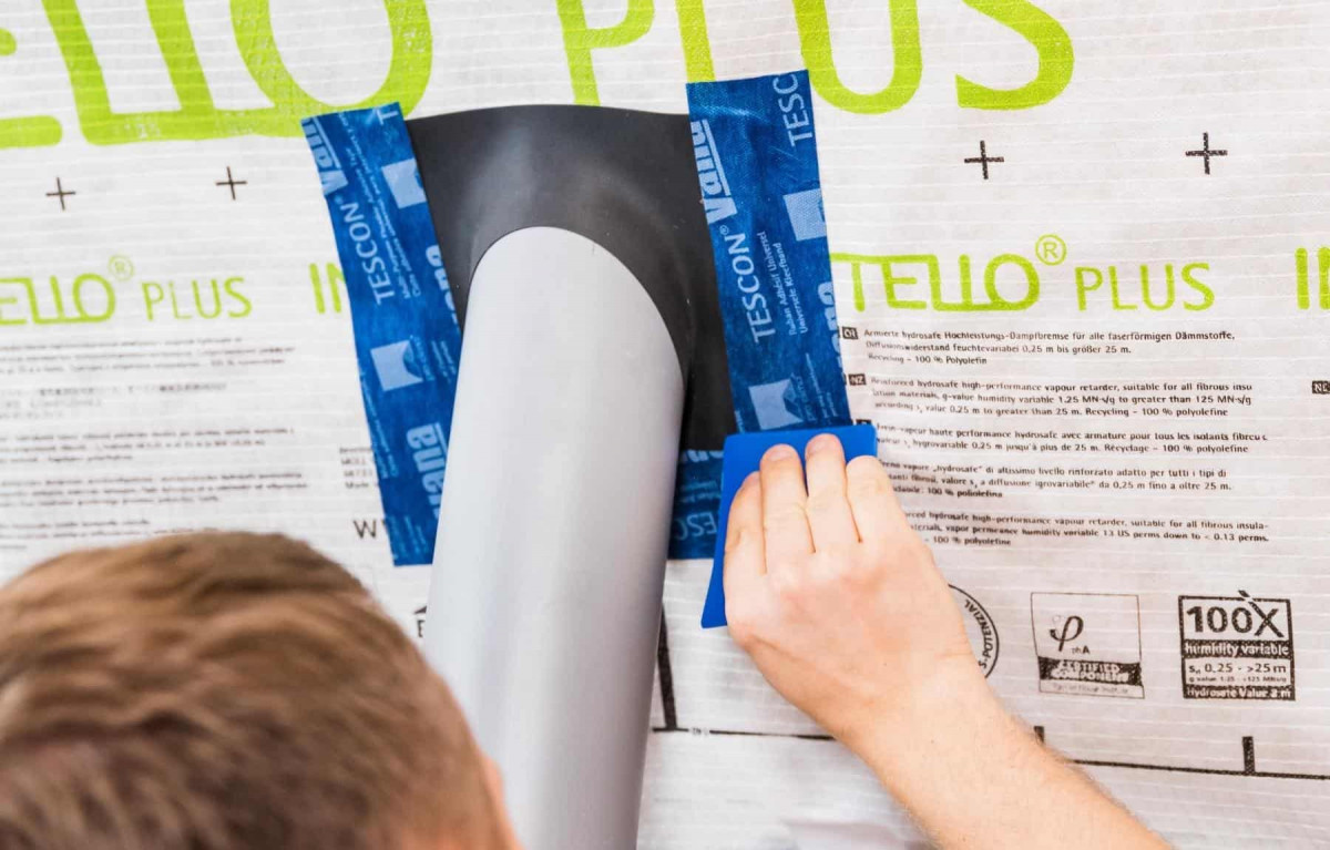 pro clima TESCON VANA клейкая лента (6 см x 30 м, 1AR02070) pro clima TESCON VANA клейкая лента (6 см x 30 м, 1AR02070)
