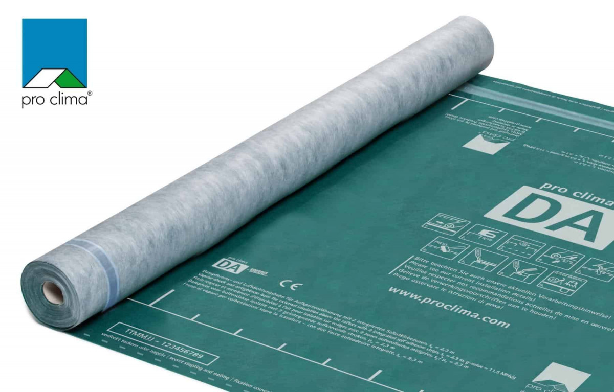 pro clima DA connect пароизоляционная мембрана (1,5 м х 50 м, 10099) pro clima DA connect пароизоляционная мембрана (1,5 м х 50 м, 10099)