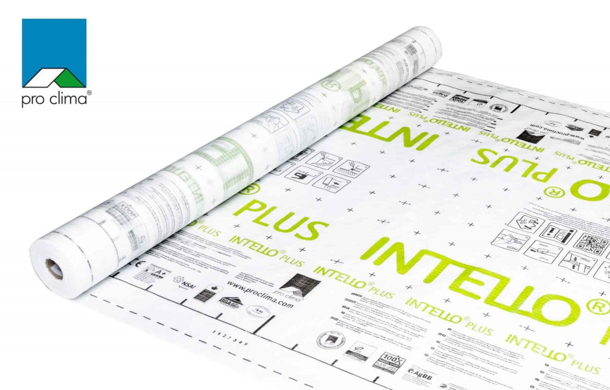 pro clima INTELLO PLUS пароизоляционная мембрана (1,5 м х 50 м, 10092) pro clima INTELLO PLUS пароизоляционная мембрана (1,5 м х 50 м, 10092)