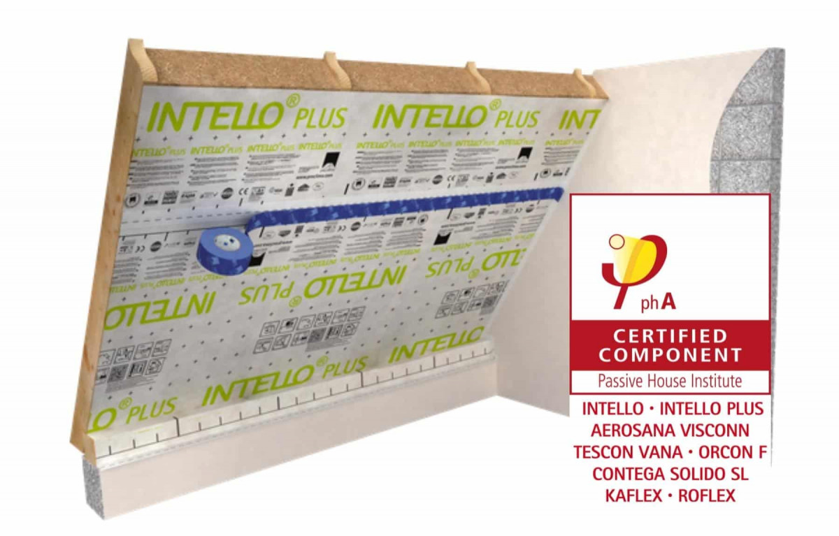 pro clima INTELLO PLUS пароизоляционная мембрана (1,5 м х 50 м, 10092) pro clima INTELLO PLUS пароизоляционная мембрана (1,5 м х 50 м, 10092)