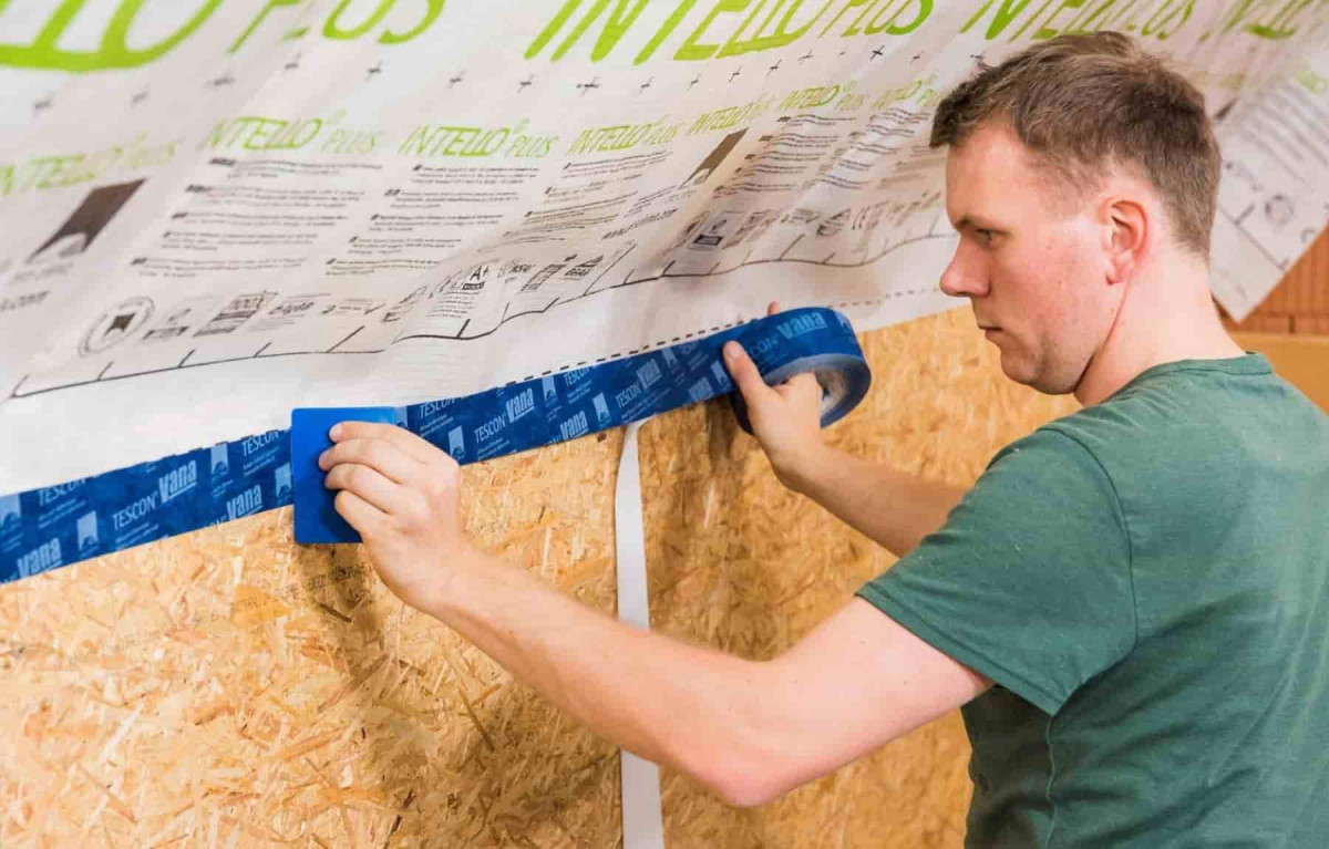 pro clima INTELLO PLUS пароизоляционная мембрана (1,5 м х 50 м, 10092) pro clima INTELLO PLUS пароизоляционная мембрана (1,5 м х 50 м, 10092)