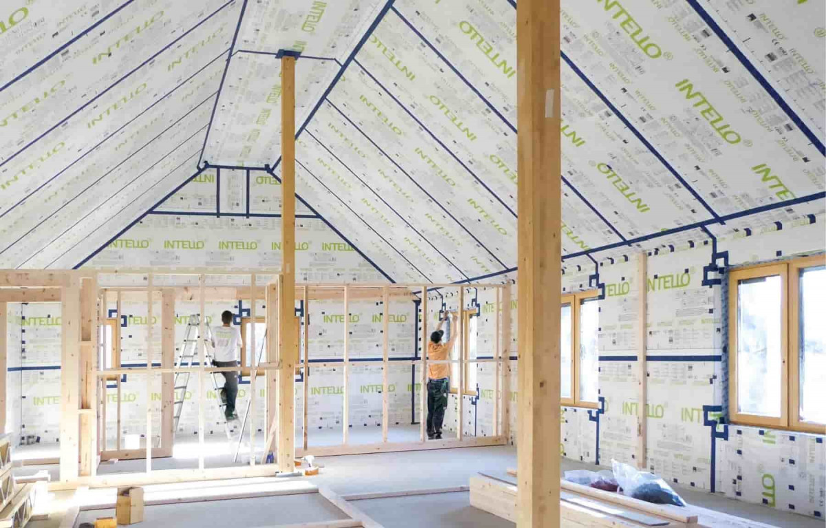 pro clima INTELLO PLUS пароизоляционная мембрана (1,5 м х 50 м, 10092) pro clima INTELLO PLUS пароизоляционная мембрана (1,5 м х 50 м, 10092)