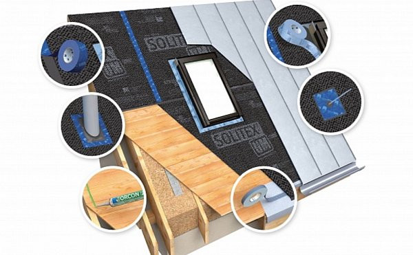 pro clima SOLITEX UM connect ветровлагозащитная мембрана (1,5 м х 25 м, 12739) pro clima SOLITEX UM connect ветровлагозащитная мембрана (1,5 м х 25 м, 12739)
