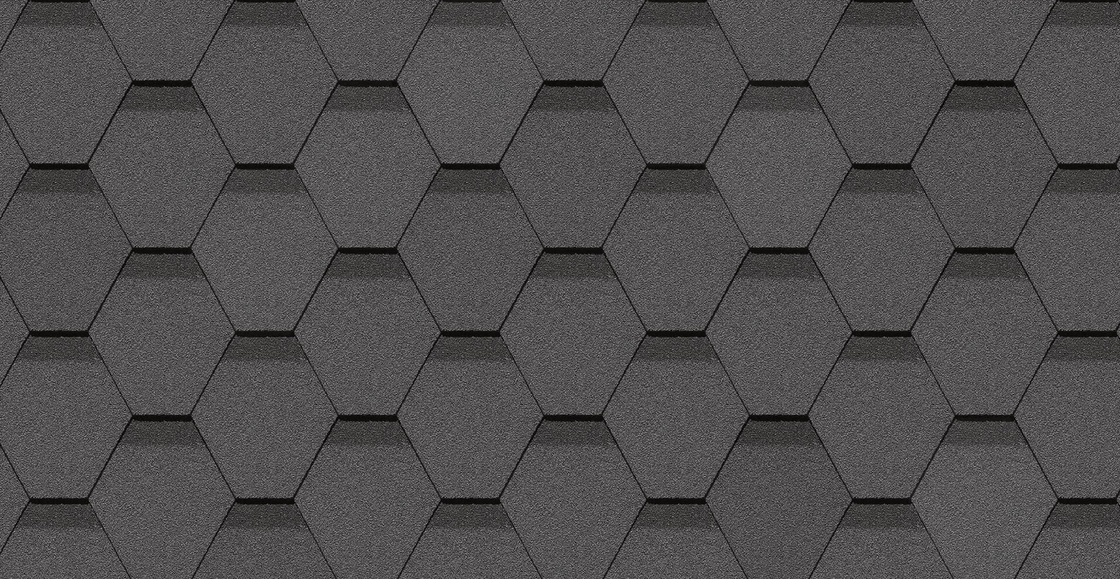 Гибкая черепица Docke PIE STANDARD СОТА Серый Гибкая черепица Docke PIE STANDARD СОТА Серый
