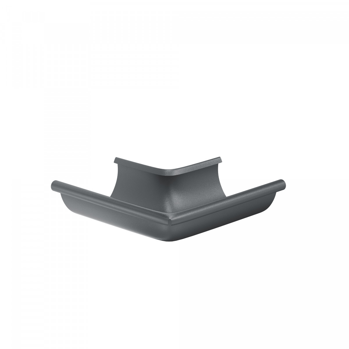 Угол желоба наруж. d=125 (Ral7024) AS Rooftop Drain PU Угол желоба наруж. d=125 (Ral7024) AS Rooftop Drain PU