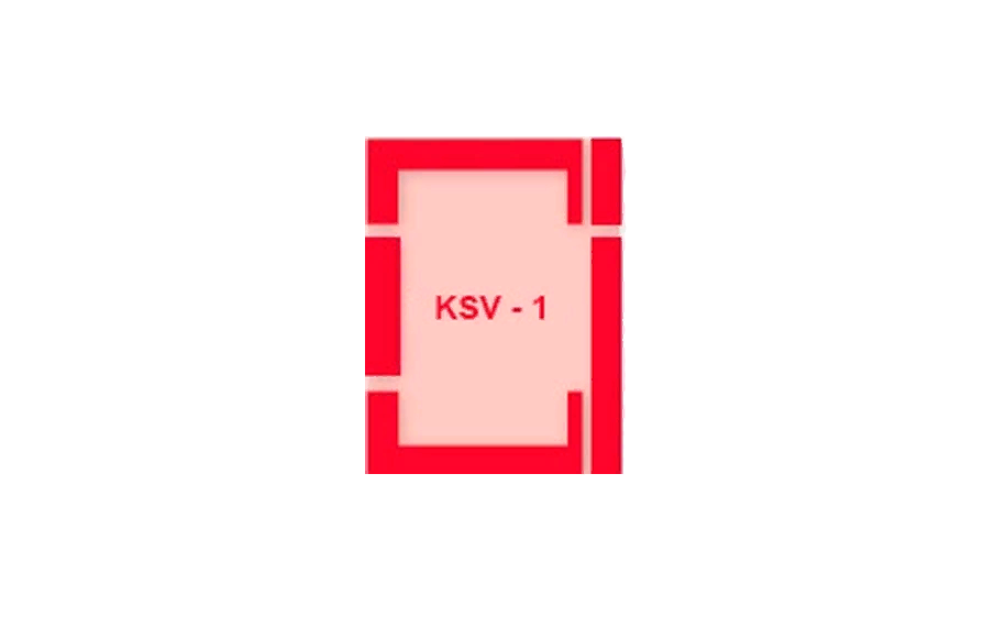 Часть комбинированного оклада к мансардному окну Факро KSV-1 94x206 Часть комбинированного оклада к мансардному окну Факро KSV-1 94x206