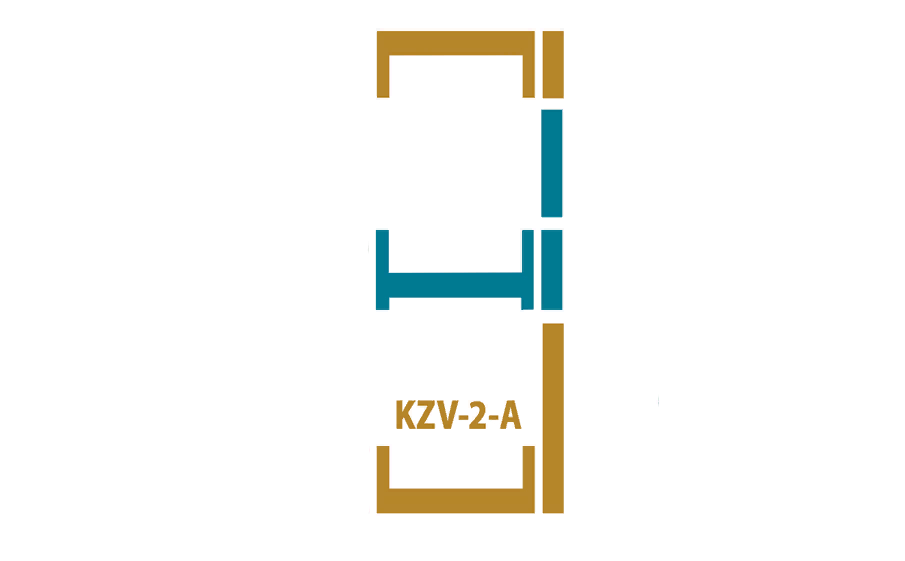 Часть комбинированного оклада к мансардному окну Факро KZV-2-P 114x118 Часть комбинированного оклада к мансардному окну Факро KZV-2-P 114x118