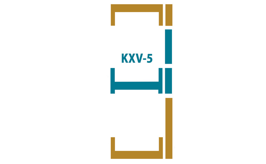 Часть комбинированного оклада к мансардному окну Факро KXV-5 94x118 Часть комбинированного оклада к мансардному окну Факро KXV-5 94x118
