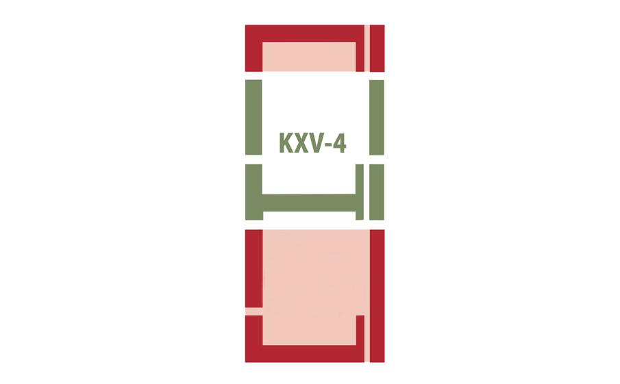 Часть комбинированного оклада к мансардному окну Факро KXV-4 55x78 Часть комбинированного оклада к мансардному окну Факро KXV-4 55x78