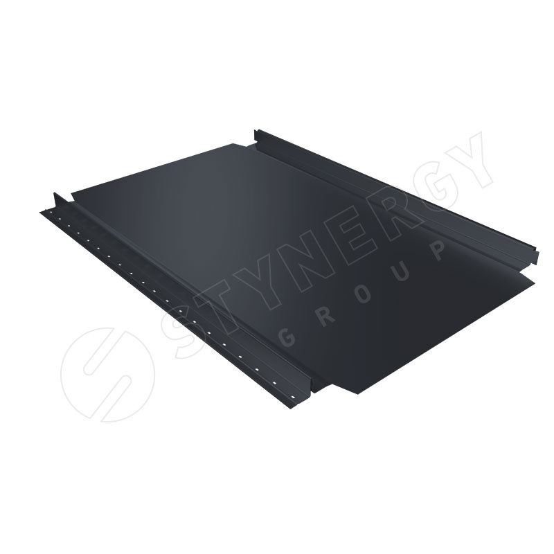 Smart Фальц Pro PURRUS® матовый RAL 7024 0.50 с готовым подгибом Smart Фальц Pro PURRUS® матовый RAL 7024 0.50 с готовым подгибом