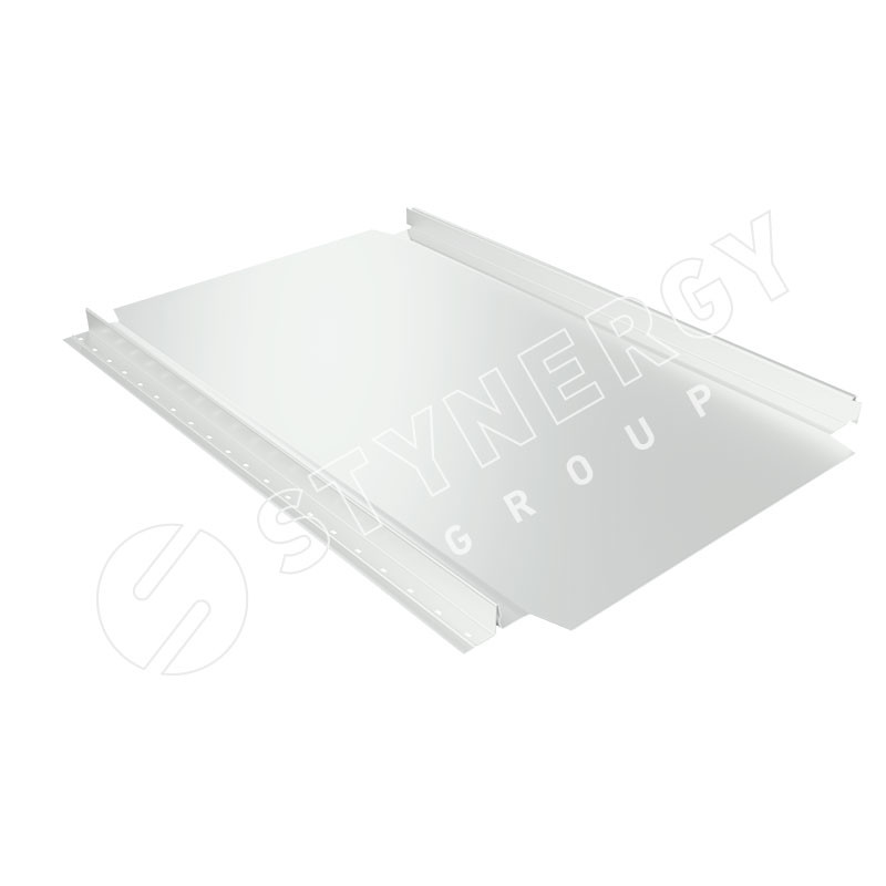 Smart Фальц Pro CORUNDUM50® RAL 9003 0.50 с готовым подгибом Smart Фальц Pro CORUNDUM50® RAL 9003 0.50 с готовым подгибом