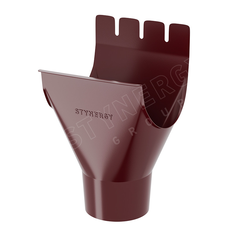 Stynergy СТАНДАРТ 125/90 Воронка желоба RAL 3005 Stynergy СТАНДАРТ 125/90 Воронка желоба RAL 3005