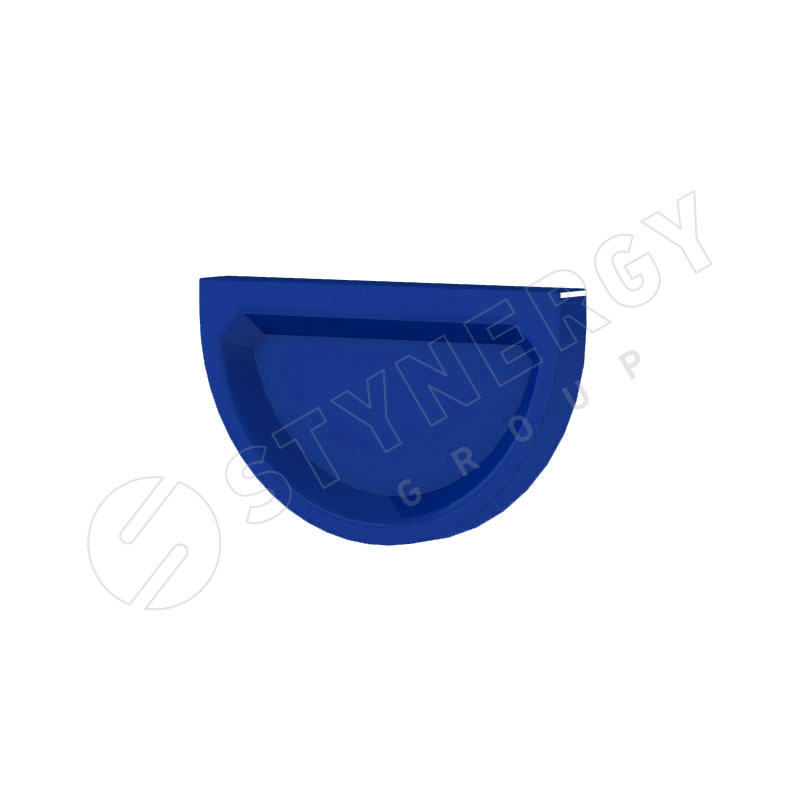 Заглушка желоба D125 RAL 5005 Заглушка желоба D125 RAL 5005
