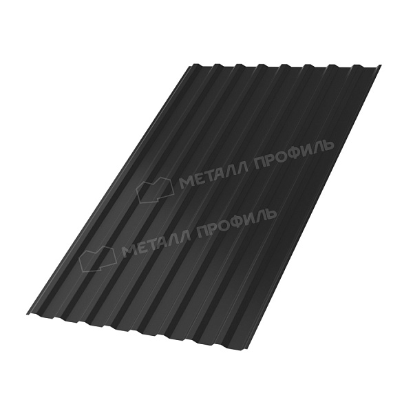 Профилированный лист МП-20х1100-B (VikingMP-01-9005 Черный темный-0.45) Профилированный лист МП-20х1100-B (VikingMP-01-9005 Черный темный-0.45)