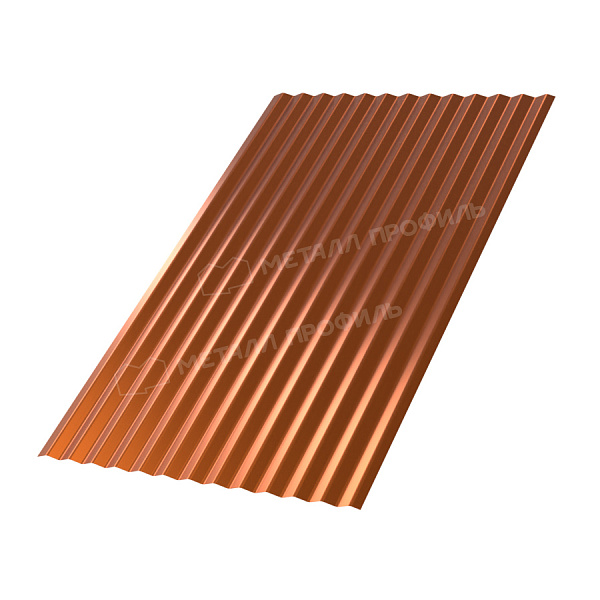 Профилированный лист МП-18х1100-A (AGNETA_Д-20-Copper-0,5) Профилированный лист МП-18х1100-A (AGNETA_Д-20-Copper-0,5)