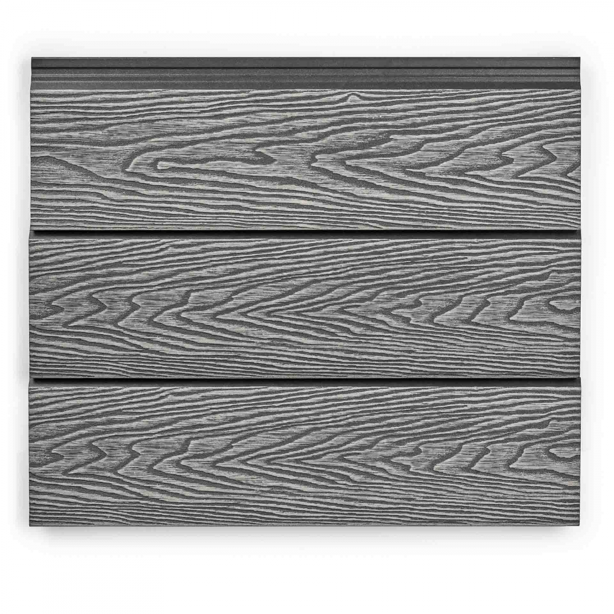 Фасадная панель EasyDecking 156*21*3010 Серый 3D Фасадная панель EasyDecking 156*21*3010 Серый 3D