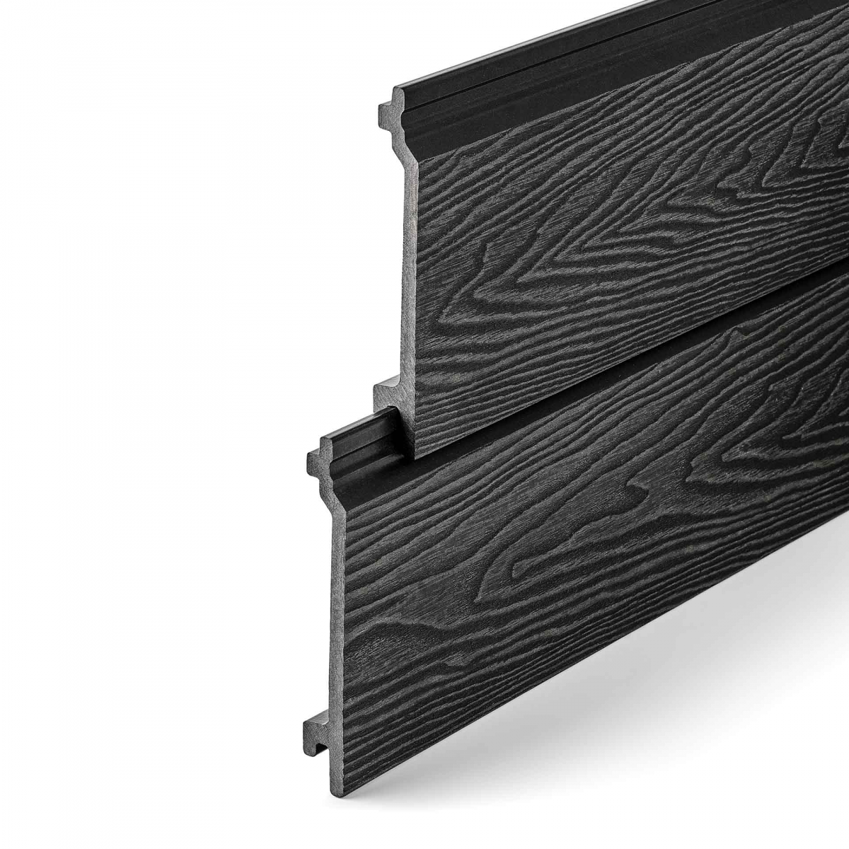 Фасадная панель EasyDecking 156*21*3010 Черное дерево 3D Фасадная панель EasyDecking 156*21*3010 Черное дерево 3D