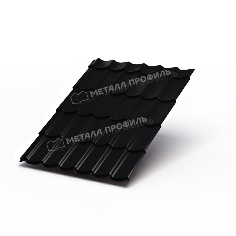 Металлочерепица МП Ламонтерра X (PURMAN-20-9005-0.5) Металлочерепица МП Ламонтерра X (PURMAN-20-9005-0.5)