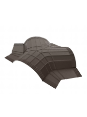Y-тройник к коньку полукруглому R90мм RoofTop Matt RR32 PE 0,5мм Zn180