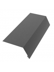 Карнизная планка 100х60х2000мм SV17 RoofTop Matt RAL7024 PE 0,5мм Zn180