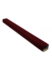 Труба прямоугольная Vortex 1м RAL 3005 купить. Труба прямоугольная Vortex 1м RAL 3005